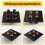 86 Type Speaker Wall Plate Banana Jack Audio Wall Socket Panel Home Theater Speaker Binding Post Wall Outlet Black 7