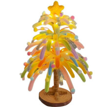 Feuerwerks-Weihnachtsbaum, DIY-Materialpaket, selbstgemachter Schmuck aus gedrehten Stangen
