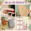 9Pcs Book Binding Easy Scrapbooking Tools Book Binding Kit Supplies for Notebook Calender Junk Journal Handbook 3