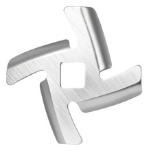 2 Pack 5 Food Meat Grinder Blade Stainless Steel Blade Cutter Compatible with Size 5 Meat Grinder Grinde, Fits Kitchen