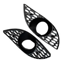 1Pair Front Fog Light Cover for 5 Series E60 523 525 530 M5 51117895743 ABS Bumper Grille Trim Replacement Part
