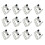 12 Pieces Adjustable Tablecloth Clips Clear, Suitable Strong and Stable Grip to Prevent Tablecloth Slippage. 2