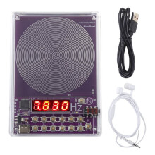 Generatore di Onde Schumann A 7,83 Hz, Generatore di Segnali Sinusoidali Regolabili da 0,1 A 100000 Hz con Cuffie.