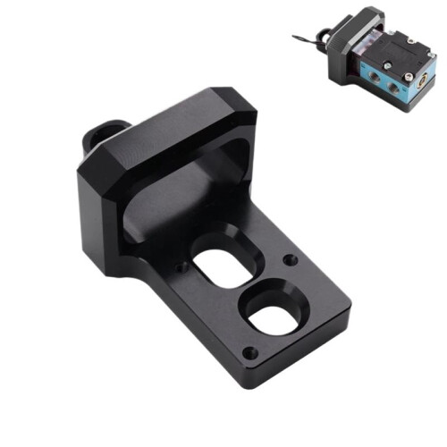 4-Port Boost Solenoid Mount Bracket Aluminum Universal for  4 Port Boost Controller Holder 1