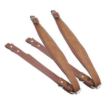 (brown) PU Accordion Shoulder Straps Comfortable Accordion Belt Accordion Large Harness