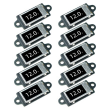 10PCS DC0-30V Digital Voltmeter with 0.5inch OLED Display 12-Bit High-Precision ADC Sampling Real- Voltage Monitor