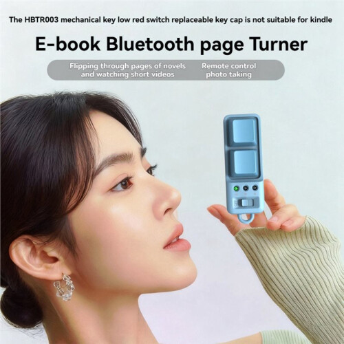Phone E-Book Page Turner  Fingertip Remote Control Dual Button Wireless Video Scrolling Controller B 1