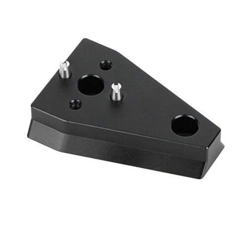 V Lock Wedge Plate with 1/4"-20 Anti-Twist Accessory Mount, Quick Release Dovetail Base for Camera Rig 1