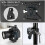 V Lock Wedge Plate with 1/4"-20 Anti-Twist Accessory Mount, Quick Release Dovetail Base for Camera Rig 4