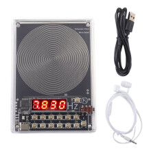 0,1-100000 Hz Schumann-Wellengenerator, Einstellbarer Sinuswellengenerator mit Kopfhörern