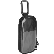 TXEsign MP3 Player Case for AGPTEK M3 MP3, Carrying Storage Bag Hard Carrying Pouch with Transparent Window & Metal Carabiner