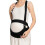 (XL, Black) Maternity Belly Band Breathable Pregnancy Support Belt 1