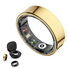 Smart Ring Health Tracker, Health Rings for Women & Men, No Subscription Required, Long-Lasting Battery Sleep Rings, Fitness & Sleep Monitor Compatibl