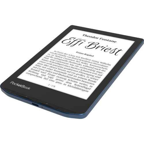 PocketBook Verse Pro E-Reader Waterproof | Eye-friendly 6'' E-Ink Carta HD Touchscreen | Audio-Book & E-Book Reader | Text-To-Speech Function | SMA 2
