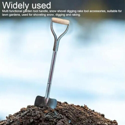 Glixoft Y-Shaped Snow Shovel Handle - Universal Replacement Grip for Spade, Steel Fork, Rake & Garden Digging Tools 1
