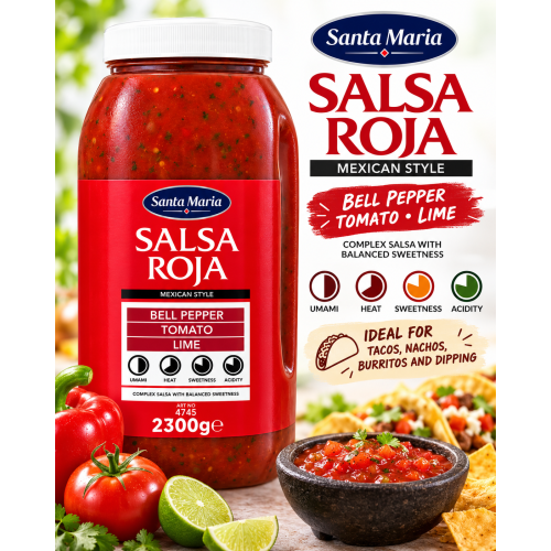 Santa Maria Salsa Roja 2300g 1