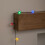 Premier 11.8m 80 LED Retro Petal Christmas String Lights in Multi-Coloured 1