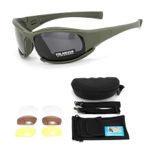Lunettes de sécurité professionnelles coupe-vent, protection UV400 et transmission lumineuse élevée pour le ski, le cyclisme et autres