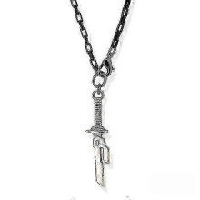 Anime Jujutsu Kaisen Fushiguro Toji rollenspel ketting heren zwaard van de zon zwaard hanger ketting sieraden