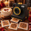 3D Printed Latte Art Camera that Prints on Coffee One-Click Stencil Tool, Reusable Coffee Art Tool with Pattern Cards 1