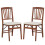 Costway Set of 2 Folding Dining Chairs with Padded Seat 1