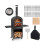 Costway Outdoor Wood Fired Pizza Oven with Protective Cover 1