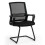 Costway Mesh Mid Back Office Computer Desk Chair Lumbar Support Sled Base 1
