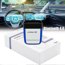 Vgate Vlinker BM + OBD2 V2.2 Bluetooth Dual Mode 4.0 Diagnostyczny detektor usterek samochodowych kompatybilny z Androidem/iOS