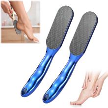 (Blue) 2 - Piece Nano Glass Foot File Set | Hard Skin & Callus Remover, Durable Pedicure Tool for Dead Skin Scrubbing & Long - Lasting Smooth Feet