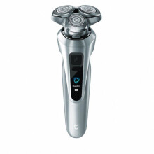 Rasoio elettrico rotante portatile - XIAOMI - 3 teste flottanti - Rasatura secca e umida - Rifinitore integrato
