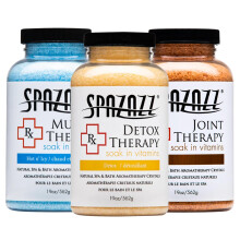 Spazazz Hot Tub Aromatherapie RX Muskel Detox Gelenk Badekristalle Bundle