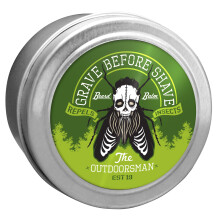 GRAVE BEFORE SHAVE Baume à Barbe, Mélange Outdoorsman, 2 oz