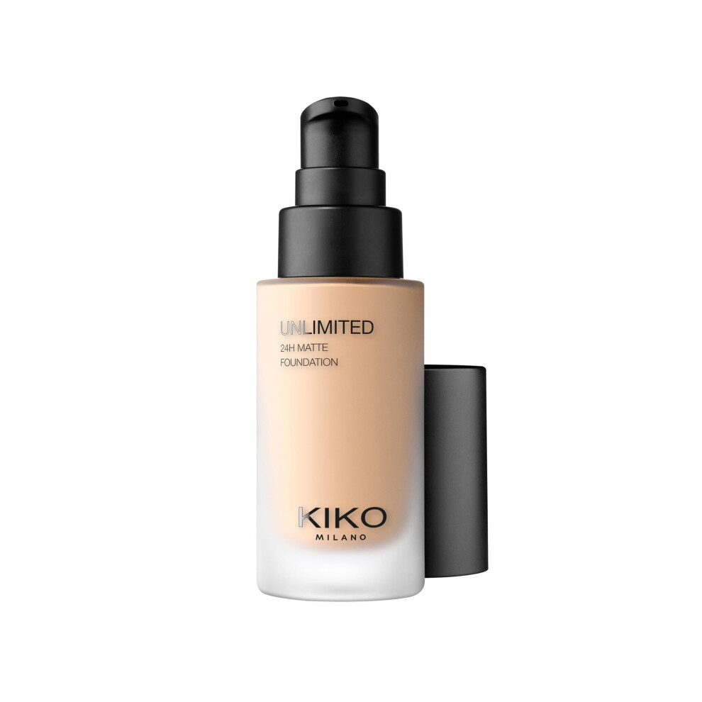 KIKO Milano Unlimited 24H Matte Foundation - Shade 3.5 NG Neutral Gold | Buildable Coverage | Long-Lasting | Even Finish - Image 3