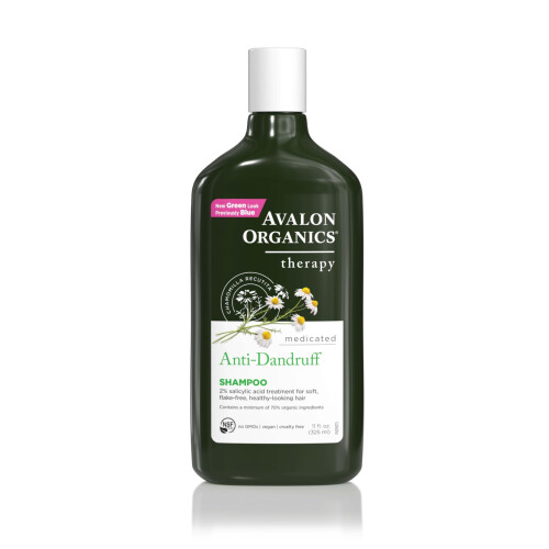 Avalon Organics Avalon Organics All Natural Dandruff Therapy Shampoo, 11 Fl Oz