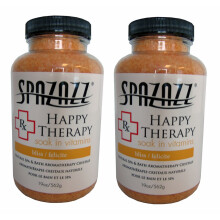 Spazazz Aromatherapie Spa- und Badekristalle - Happy Therapy 19oz (2er Pack)