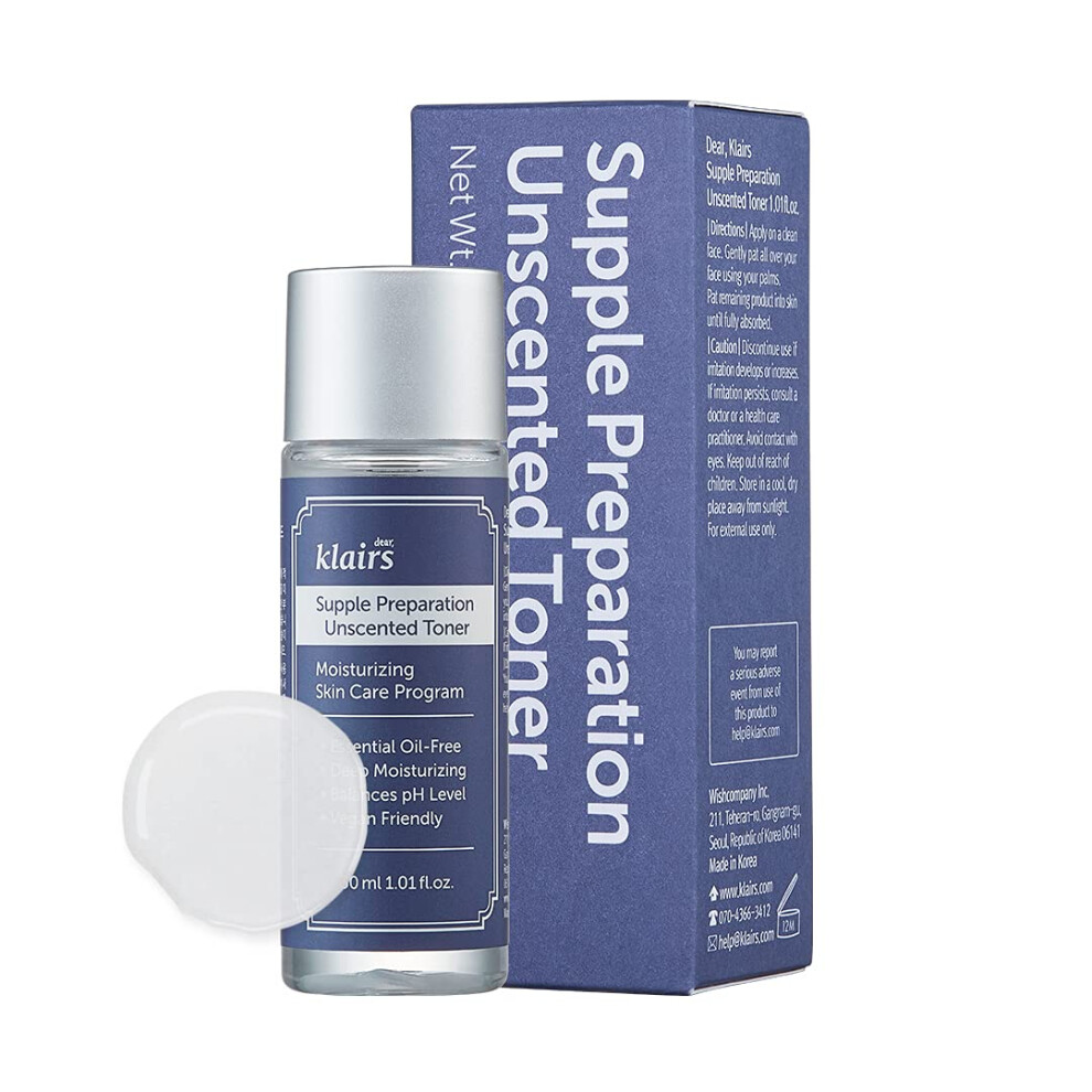 Dear, Klairs - Supple Preparation Unscented Toner Mini 30Ml - Image 3