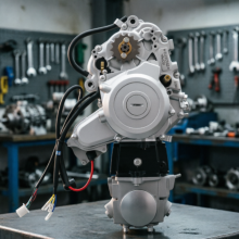 Motor monocilíndrico de 4 tiempos 125cc 5.5KW, arranque eléctrico, para vehículos todoterreno