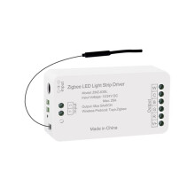Zigbee RGBCW LED-Lichtleistentreiber RGBCCT LED-Controller 12/24V 25A Max. Kompatibel mit Tuya HomeKit, Alexa und SmartThings App