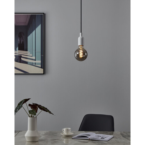 EGLO Eglo Dimmable E27 LED Globe, Vintage Spiral Filament Light Bulb 1