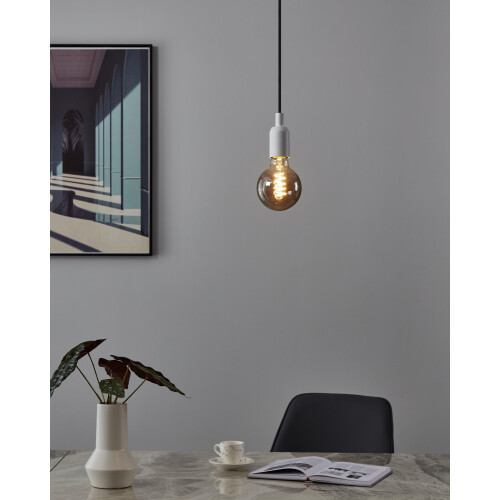 EGLO Eglo Dimmable E27 LED Globe, Vintage Spiral Filament Light Bulb 2