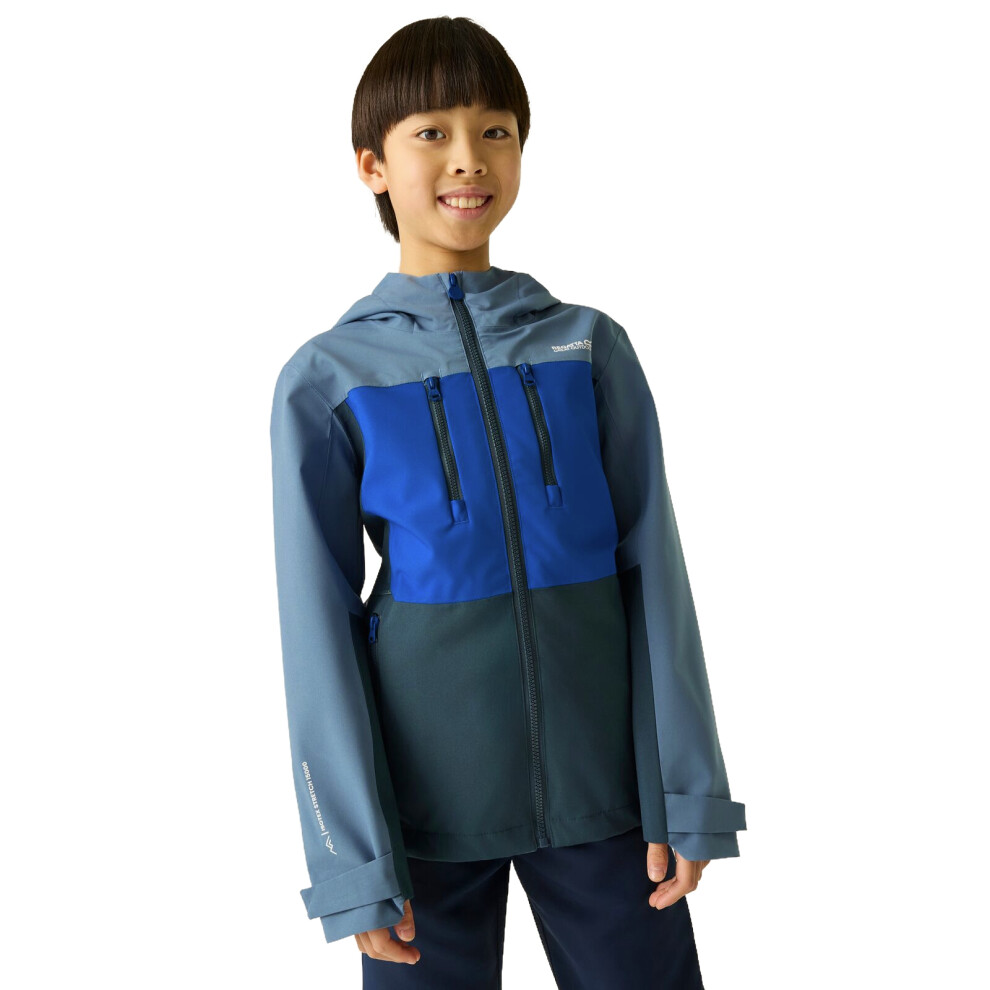 Regatta Boys Highton Jacket - Blue - Image 4