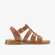 (Standard, 6 (Adults')) Tenara Strap Tan