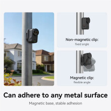 TELESIN Magnetic Quick Release Cap Hat Clip Mount 240 Adjustable Angle Holder for  OSMO  Sports Camera  Accessories