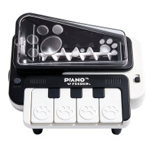 Piano Pet Treat Dispenser, Musical Self- Toy for Dogs & Cat