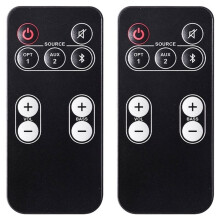 2 Pack Replacement Remote for Video Soundbar Speaker System FR1 for Polk FR1 RE9520-1 DSB1 D581 RE95201