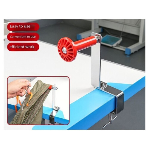 Desktop No Drilling Elastic Drawstring Threader for Flatbed Sewing Machine, Waistband Elastic Band Puller 2