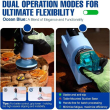 Electric Resin Sanding and Polishing Machine,A Versatile Grinder for Jade, Metal, DIY Crafts, Jewelry, Wood, and Stone