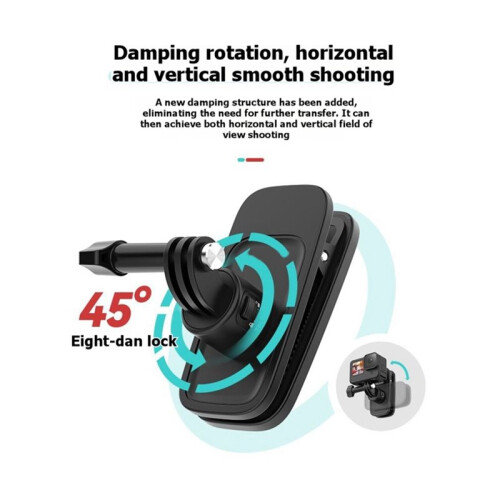 Rotation Magnetic Backpack Clip Clamp Mount for  Ace Pro  Action/ Camera Accessories 1