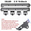 32-LED Emergency Strobe LED Traffic Warning Light Strip, Safety Warning Light Strip,Emergency Lights 2