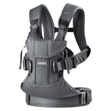 Portabebé One Air - BABYBJÖRN - Antracita - Fisiológico - 3D Mesh - 0-3 años